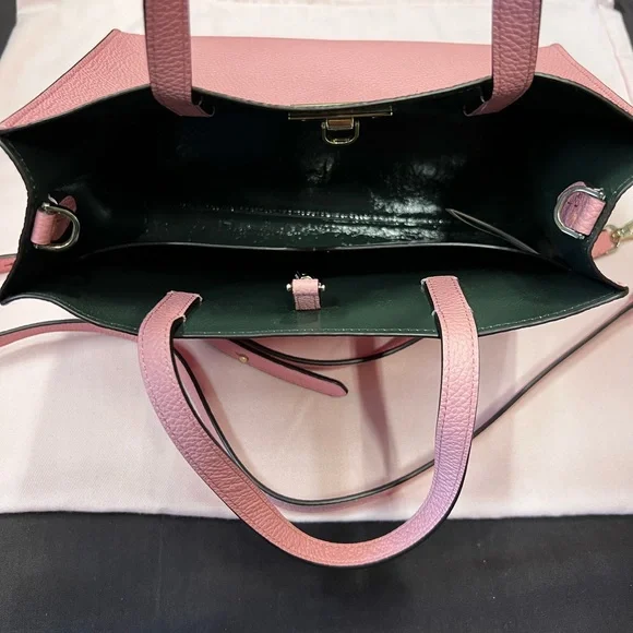 Kate Spade Pink Satchel Bag Authentic - Picture 6 of 8